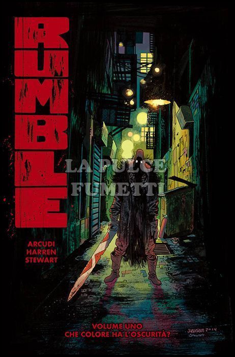 PANINI COMICS 100% HD - RUMBLE #     1: CHE COLORE HA L'OSCURITÀ? - 1A RISTAMPA VARIANT COVER